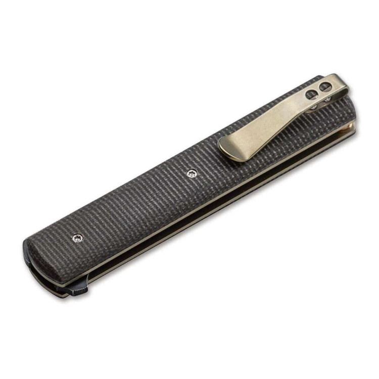 Boker Plus Urban Trapper Linear Micarta Flipper - Image 2